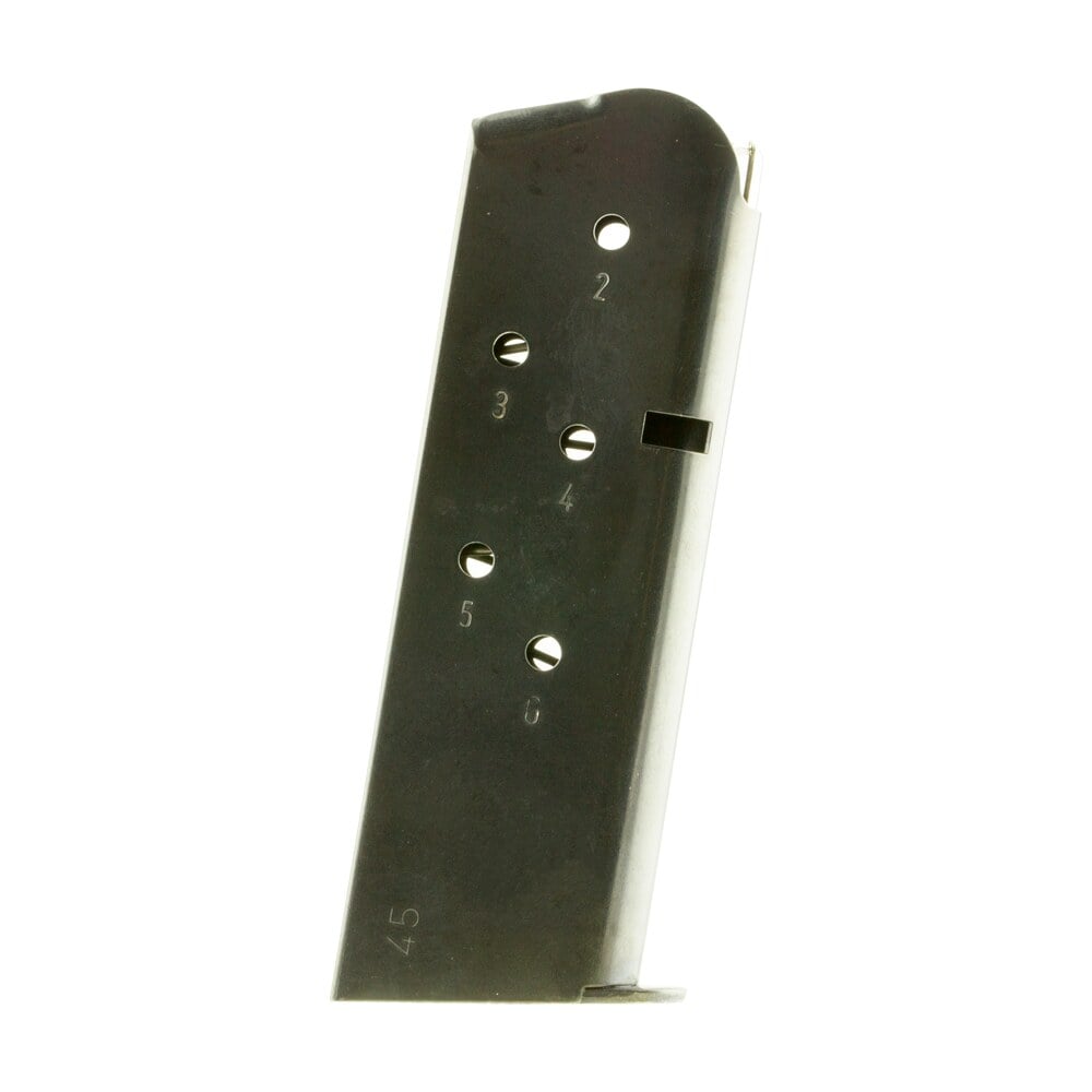 magnum research mag1911456 1911 black detachable 6rd 45 acp Magnum Research MAG1911456 1911 Black Detachable 6rd 45 ACP Sports South item 22642