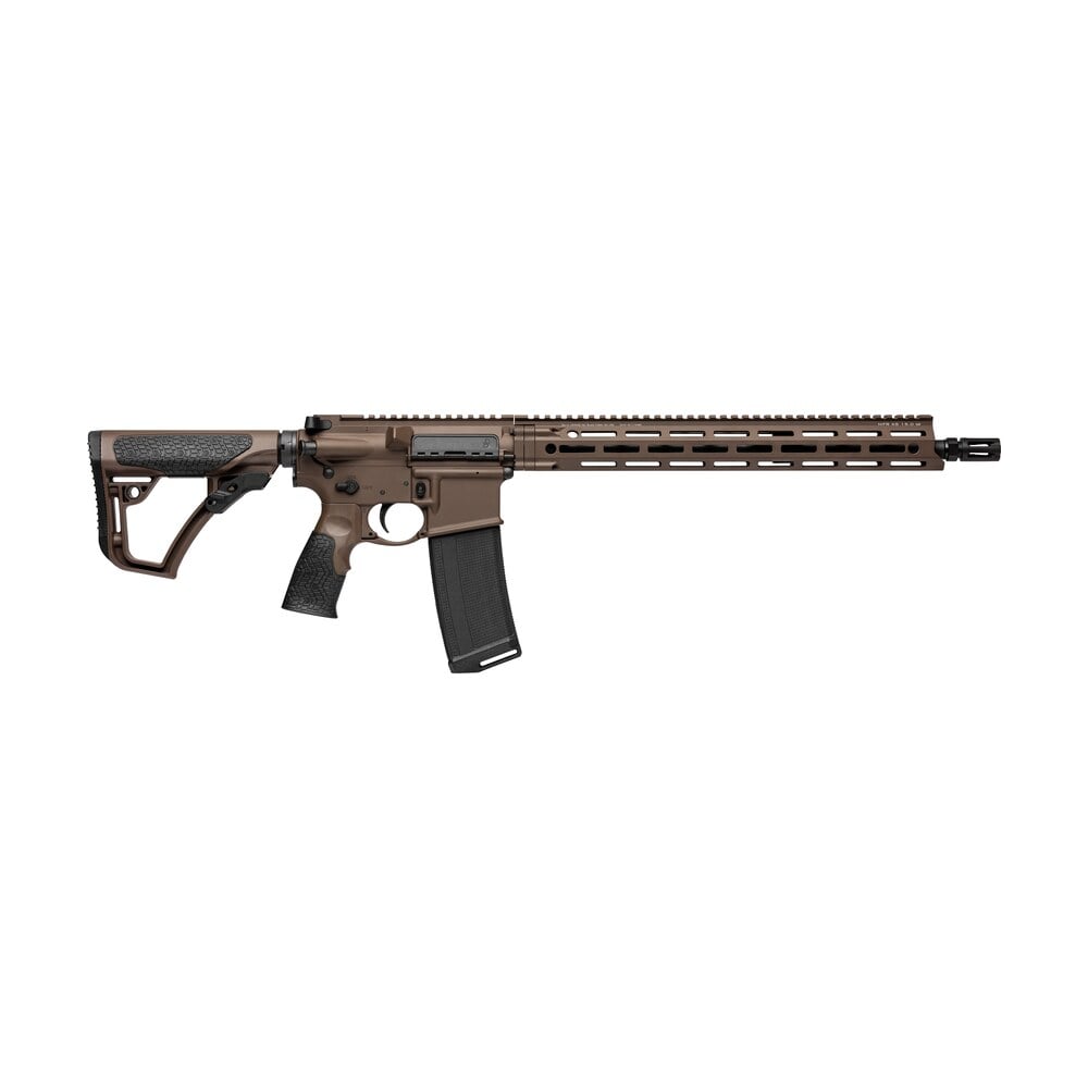 daniel defense 0212802338047 ddm4 v7 5.56x45mm nato 30+1 16″ threaded barrel w/flash suppressor, mil spec brown cerakote, 6 position stock w/softtouch overmolding Daniel Defense 0212802338047 DDM4 V7 5.56x45mm NATO 30+1 16" Threaded Barrel Sports South item 22671