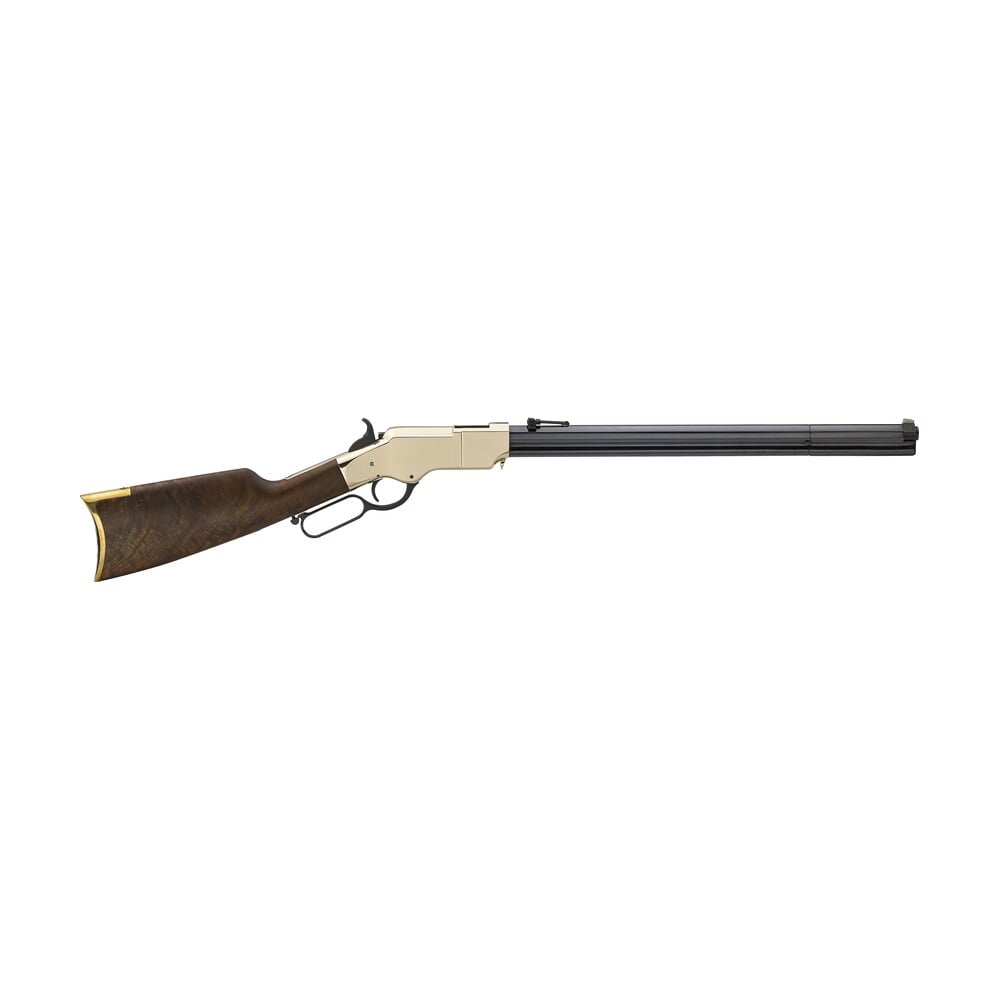 henry h011r original rare carbine full size 44 40 win 10+1 20.50″ blued octagon barrel, brass polished brass receiver, fancy american walnut wood stock right hand Henry H011R Original Rare Carbine Full Size 44-40 Win 10+1 20.50" Blued Octagon Sports South item 22736