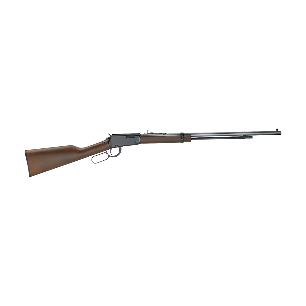 henry h001tlb frontier 22 short caliber with 16 lr/21 short capacity, 24″ barrel, black metal finish & american walnut stock right hand Henry H001TLB Frontier 22 Short Caliber Sports South item 22737