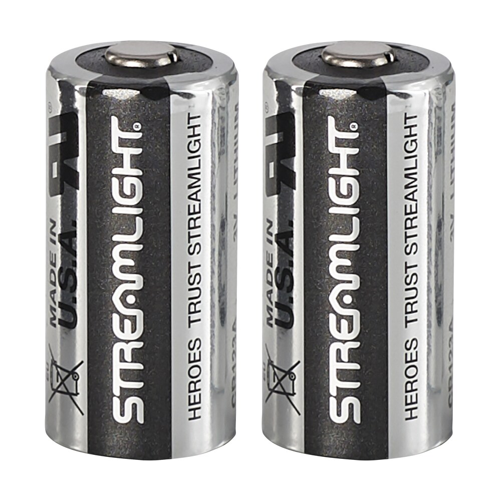 streamlight 85175 cr123a lithium batteries silver/black 3 volts (2) single pack Streamlight 85175 CR123A Lithium Batteries Silver/Black 3 Volts (2) Single Pack Sports South item 23337