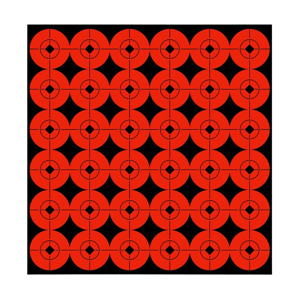 birchwood casey 33901 target spots self adhesive paper black/orange 1″ bullseye 360 pack Birchwood Casey 33901 Target Spots Self-Adhesive Paper Black/Orange 1" Bullseye 360 Pack Sports South item 23422