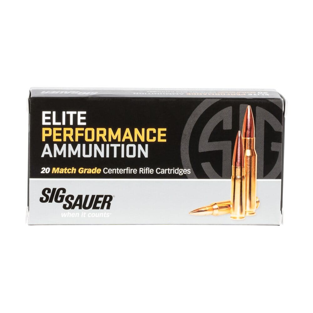 sig sauer e308m220 marksman elite 308 win 175 gr open tip match 20 per box/ 10 case Sig Sauer E308M220 Marksman Elite 308 Win 175 gr Open Tip Match 20 Per Box/ 10 Case Sports South item 23479