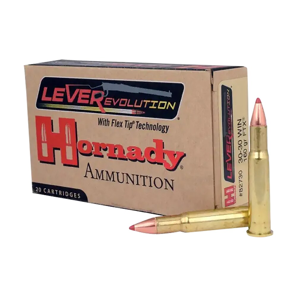 hornady 82730 leverevolution 30 30win 160gr flex tip expanding 20 per box/10 case Hornady 82730 LEVERevolution 30-30Win 160gr Flex Tip eXpanding 20 Per Box/10 Case Sports South item 23759