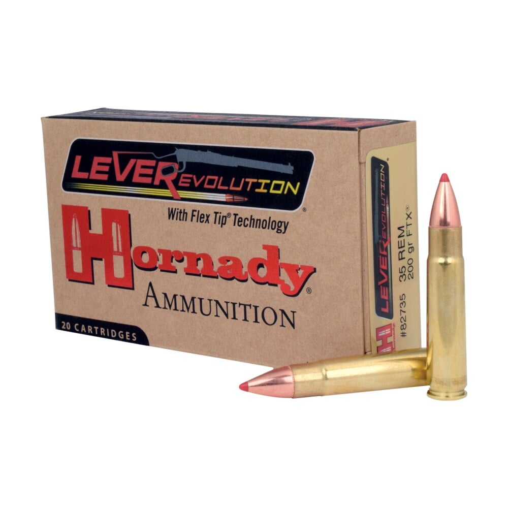 hornady 82735 leverevolution 35rem 200gr flex tip expanding 20 per box/10 case Hornady 82735 LEVERevolution 35Rem 200gr Flex Tip eXpanding 20 Per Box/10 Case Sports South item 23848