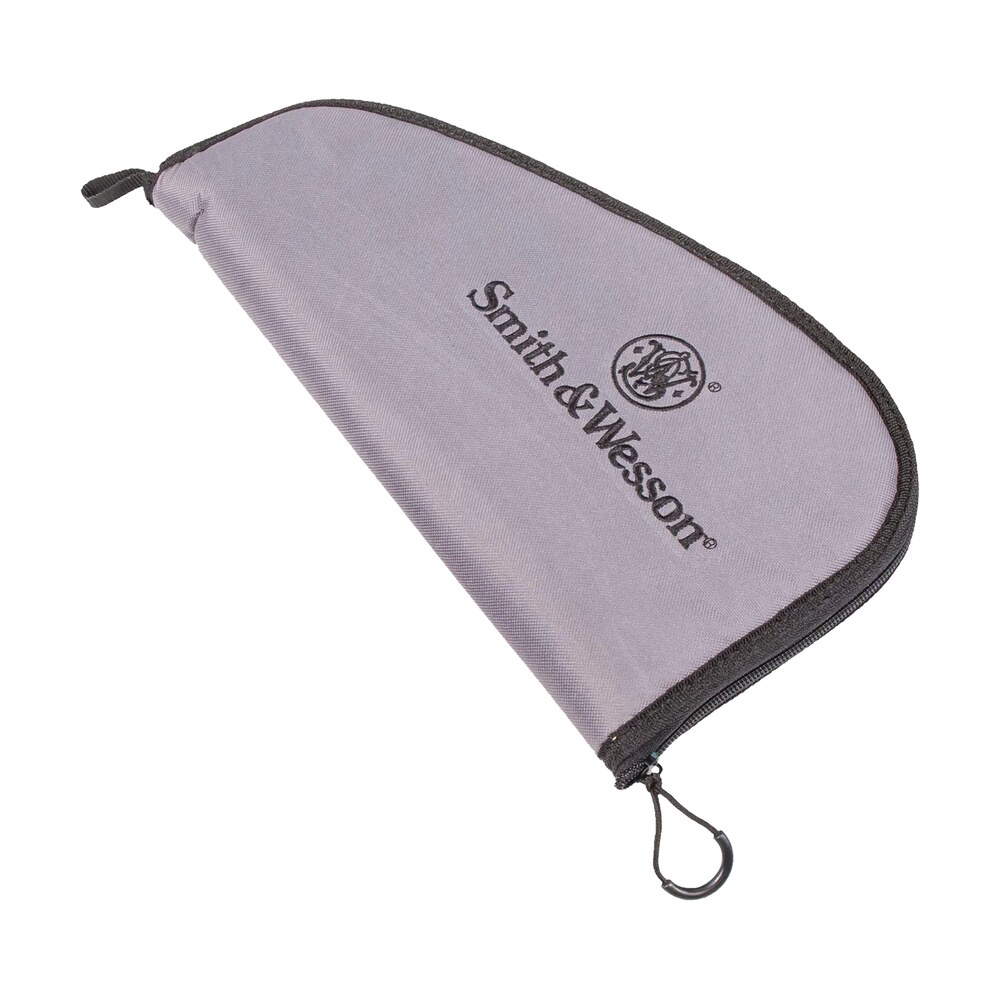 m&p accessories 110019 defender handgun case medium black/gray holds handgun nylon M&P Accessories 110019 Defender Handgun Case Medium Black/Gray Holds Handgun Nylon Sports South item 23955