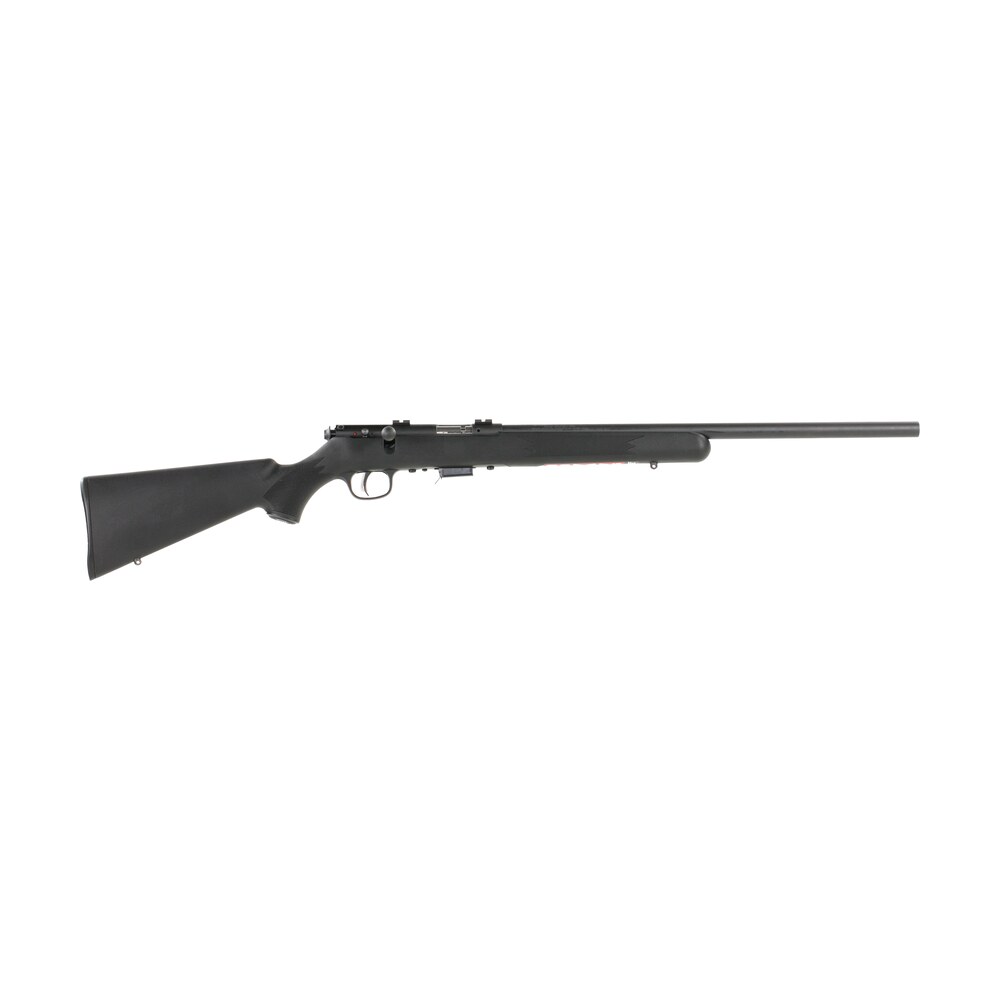 savage arms 93200 93 fv full size 22 wmr 5+1 21″ matte black heavy barrel, matte black drilled & tapped carbon steel receiver, matte black fixed synthetic stock, right hand Savage Arms 93200 93 FV Full Size 22 WMR 5+1 21" Matte Black Heavy Sports South item 24152