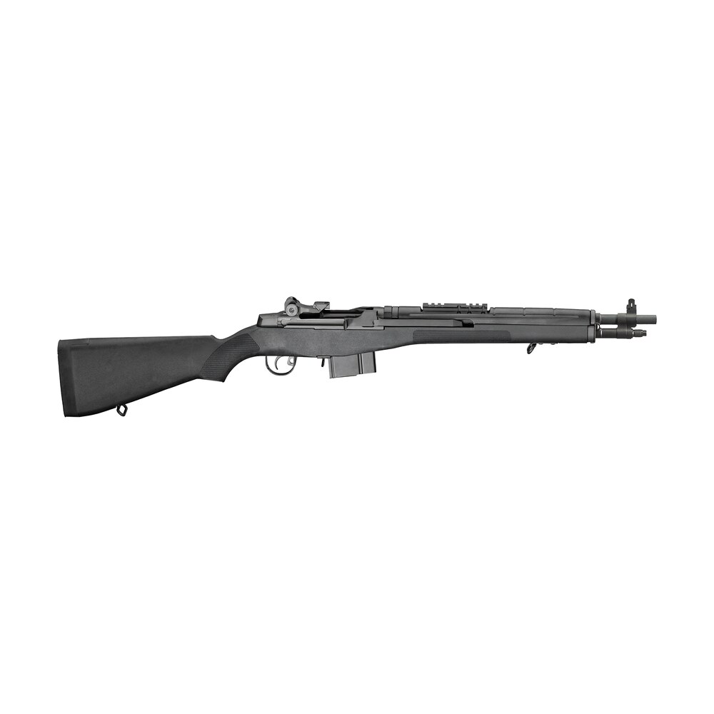 springfield armory aa9126nt m1a scout squad *ny compliant 7.62x51mm nato 10+1 18″ black parkerized carbon steel barrel, black parkerized picatinny rail steel receiver, black synthetic fixed stock Springfield Armory AA9126NT M1A Scout Squad *NY Compliant 7.62x51mm NATO 10+1 18" Black Sports South item 24311