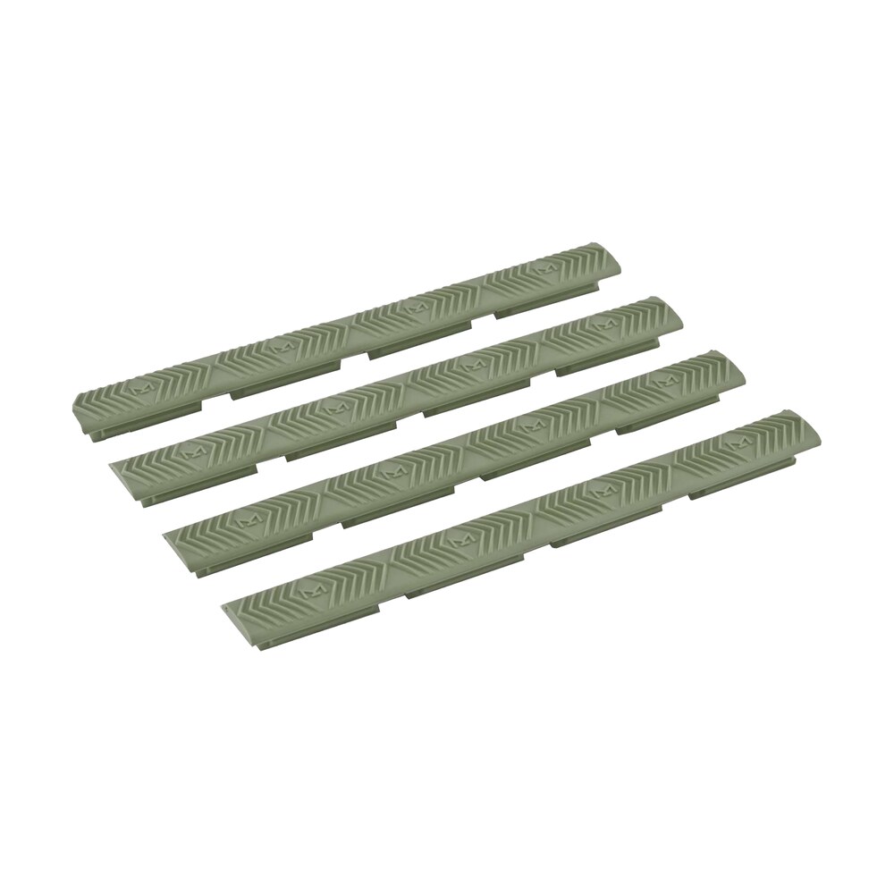 ergo 4332od wedgelok slot cover od green rubber, 7 slot low profile w/aggressive texture 4 per pack Ergo 4332OD WedgeLok Slot Cover OD Green Rubber, 7 Slot Low Profile Sports South item 2432