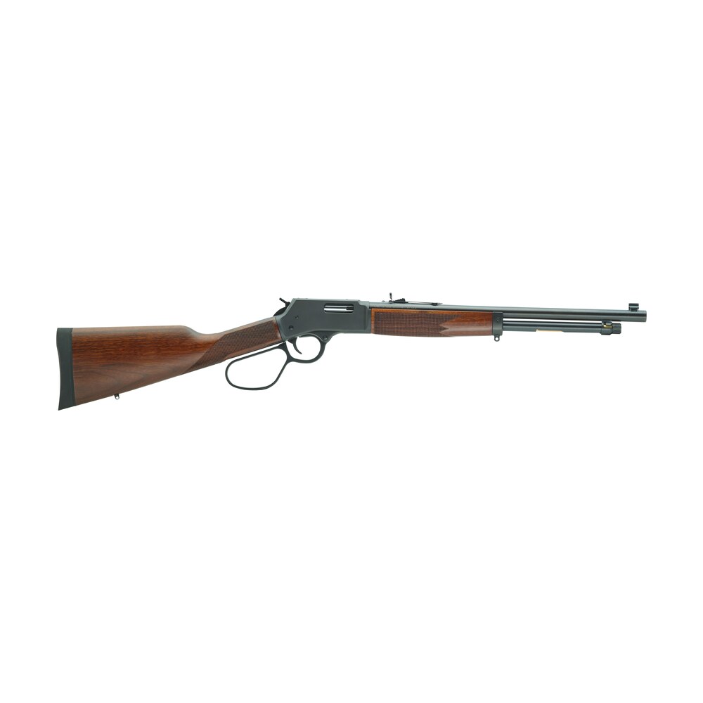 henry h012mr41 big boy carbine full size 41 rem mag 7+1 16.50″ blued steel barrel, blued steel receiver, american walnut wood stock right hand Henry H012MR41 Big Boy Carbine Full Size 41 Rem Mag 7+1 16.50" Blued Steel Sports South item 24359