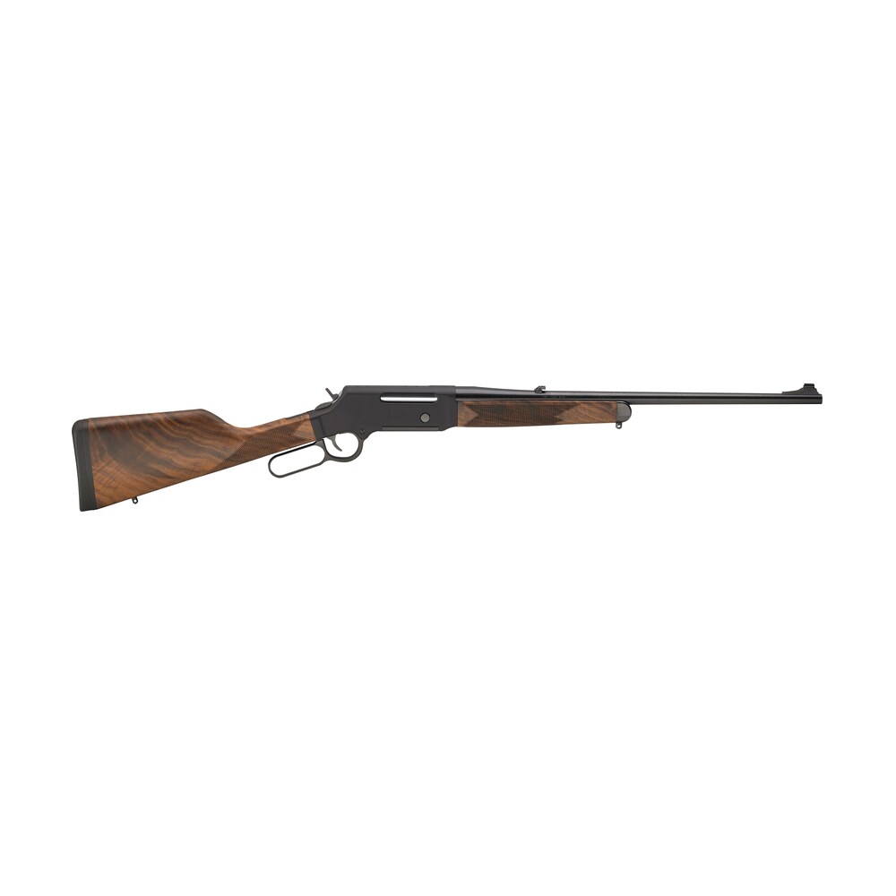 henry h014s308 long ranger full size 308 win 4+1 20″ blued steel barrel, black hard coat anodized steel receiver, american walnut stock right hand Henry H014S308 Long Ranger Full Size 308 Win 4+1 20" Blued Steel Sports South item 24364