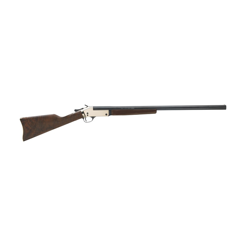 henry h015b20 single shot 20 gauge with 26″ blued barrel, 3″ chamber, 1rd capacity, polished brass metal finish & american walnut stock right hand (full size) Henry H015B20 Single Shot 20 Gauge Sports South item 24384