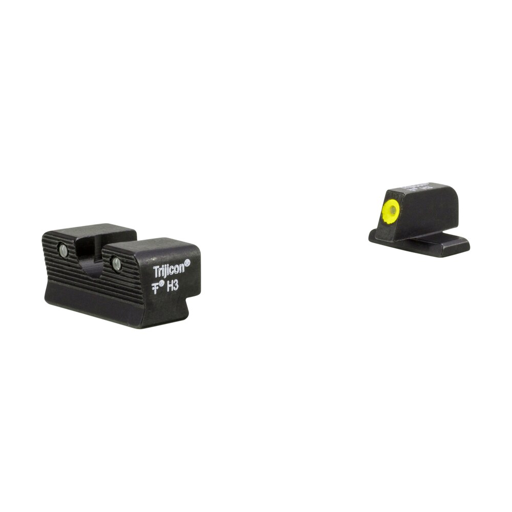 trijicon 600865 hd xr night sights green/tritium yellow outline front sight green tritium black outline rear sight sig sauer p225/p226/p228 #8 front/#8 rear Trijicon 600865 HD XR Night Sights Green/Tritium Yellow Outline Front Sight-Green Tritium Black Sports South item 24431