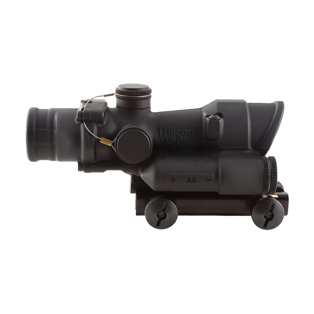 trijicon 100390 acog matte black 4x32mm led illuminated green crosshair .223/5.56 bdc reticle Trijicon 100390 ACOG Matte Black 4x32mm LED Illuminated Green Crosshair .223/5.56 BDC Reticle Sports South item 24507