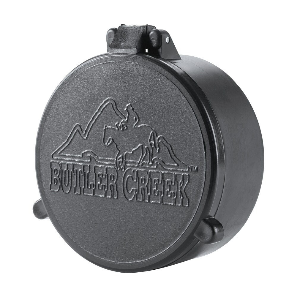 butler creek 30170 flip open objective scope cover 40.90mm obj. size 17 black polymer Butler Creek 30170 Flip-Open Objective Scope Cover 40.90mm Obj. Size 17 Black Polymer Sports South item 24682