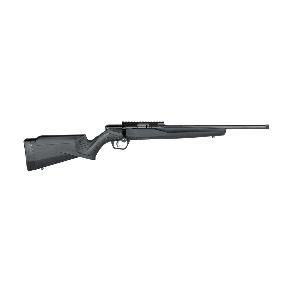 savage arms 70503 b series fv sr full size 22 wmr 10+1 16.25″ matte black threaded barrel, matte black picatinny rail carbon steel receiver, matte black fixed synthetic stock, right hand Savage Arms 70503 B Series FV-SR Full Size 22 WMR 10+1 16.25" Matte Black Threaded Sports South item 24716