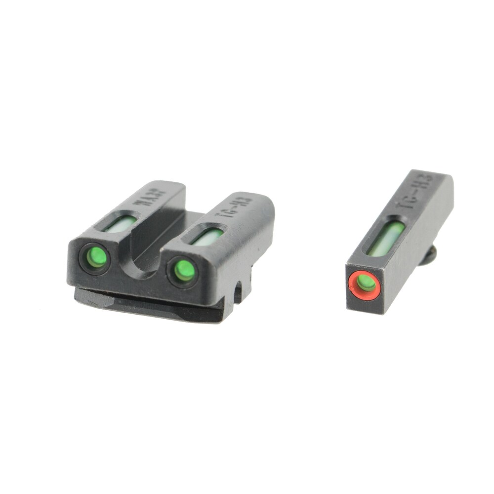truglo tg13wa3pc tfx pro black | green tritium & fiber optic orange outline front sight green tritium & fiber optic rear sight TruGlo TG13WA3PC TFX Pro Black | Green Tritium & Fiber Optic Orange Outline Front Sight Sports South item 25421