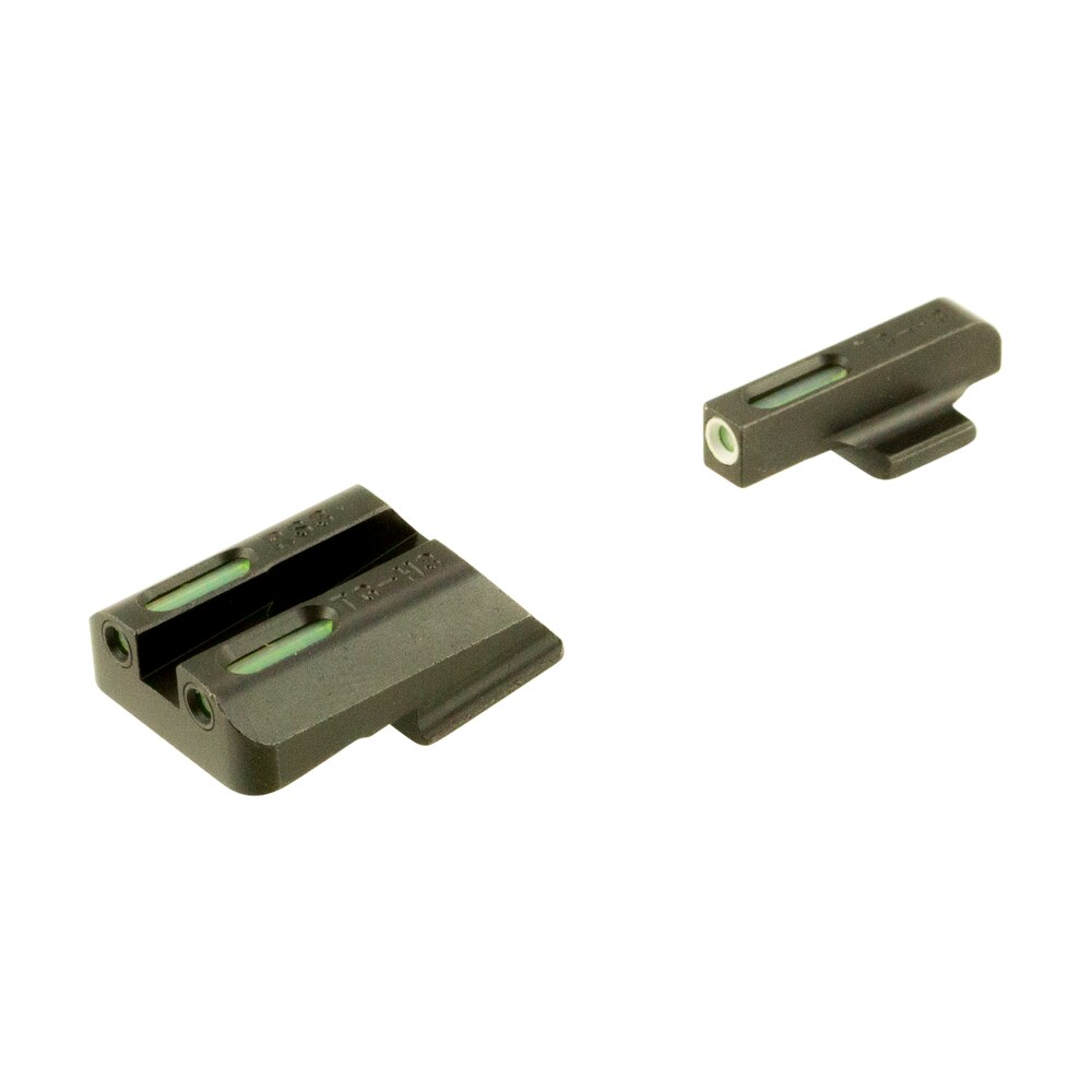 truglo tg13rs3a tfx black green tritium & fiber optic white outline front sight green tritium & fiber optic rear sight ruger american TruGlo TG13RS3A TFX Black Green Tritium & Fiber Optic White Outline Front Sight Green Sports South item 25427