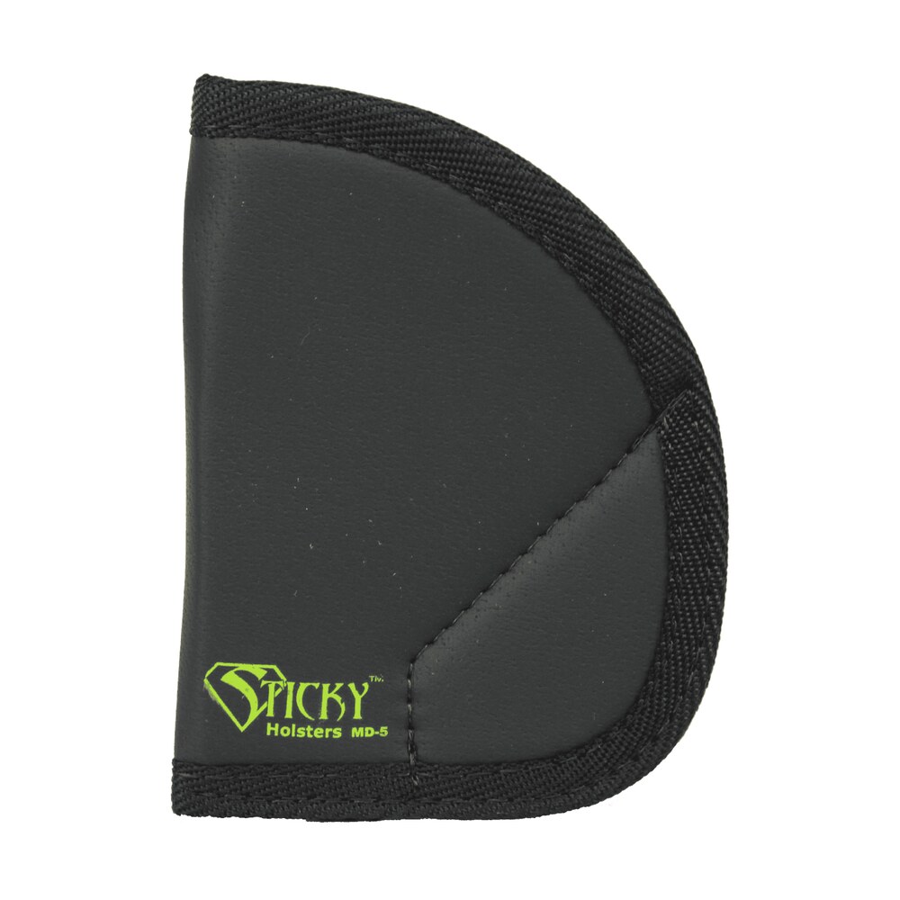 sticky holsters md5 md 5 black/green latex free rubber fits ruger lcr/s&w j frame ambidextrous Sticky Holsters MD5 MD-5 Black/Green Latex Free Rubber Sports South item 25499