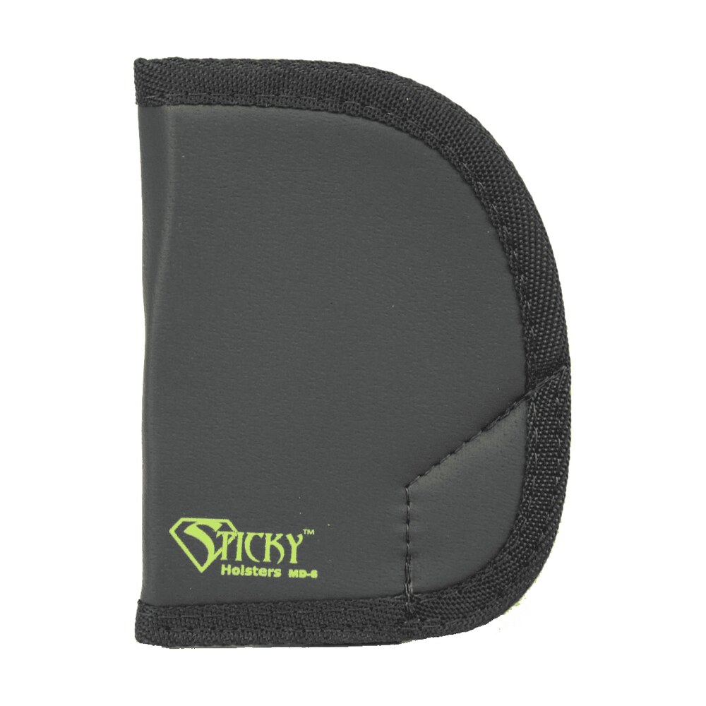 sticky holsters md6 md 6 black/green latex free rubber fits ruger sp101 ambidextrous Sticky Holsters MD6 MD-6 Black/Green Latex Free Rubber Sports South item 25506