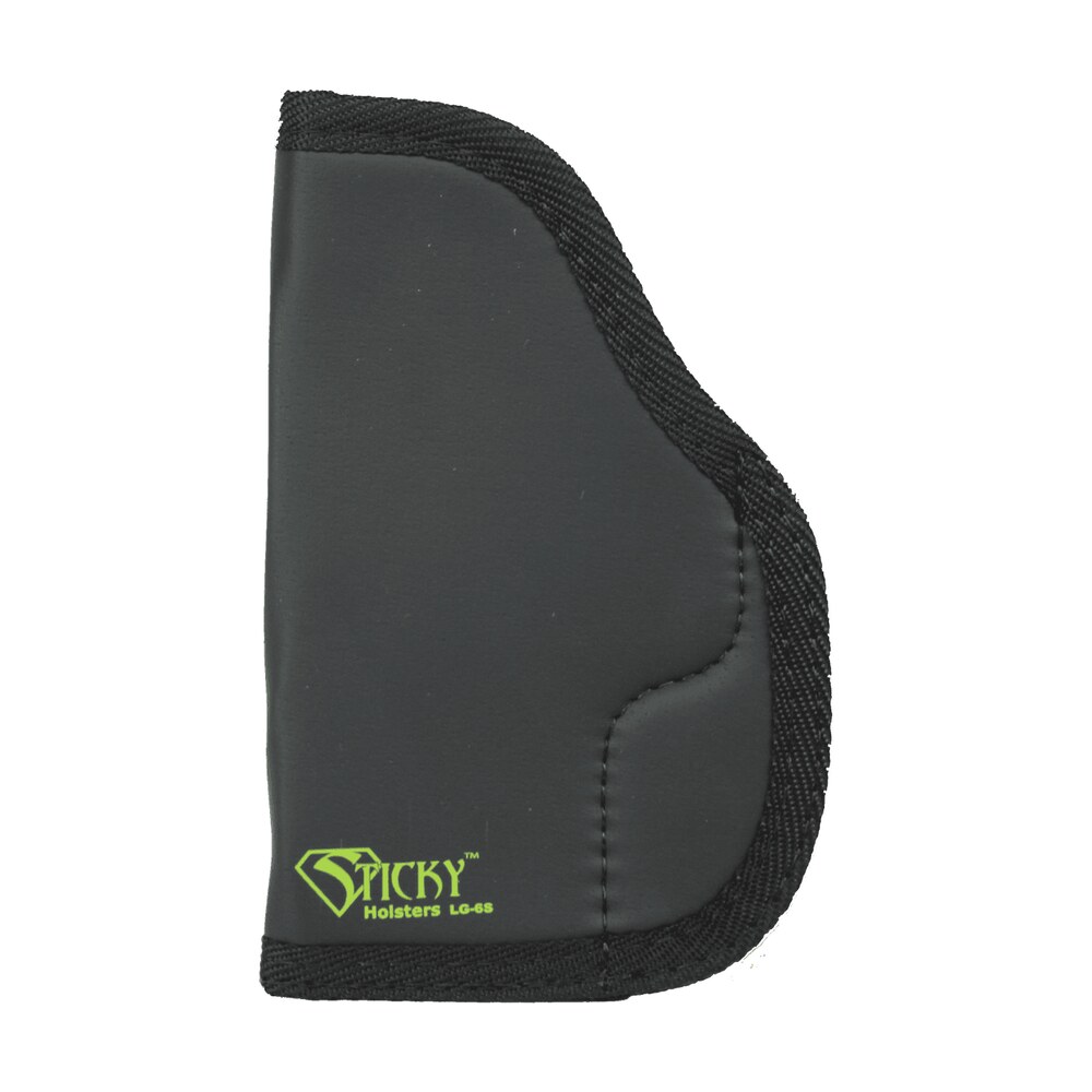 sticky holsters lg6s lg 6s black/green latex free rubber fits compact/med auto ambidextrous Sticky Holsters LG6S LG-6S Black/Green Latex Free Rubber Sports South item 25514