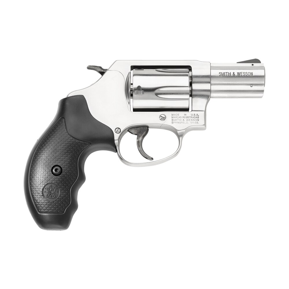 smith & wesson 162420 model 60 357 mag or 38 s&w spl +p 5 shot 2.12″ stainless steel barrel/cylinder, satin finish stainless steel j frame, exposed hammer Smith & Wesson 162420 Model 60 357 Mag or 38 S&W Spl +P 5 Shot 2.12" Stainless Steel Sports South item 26262