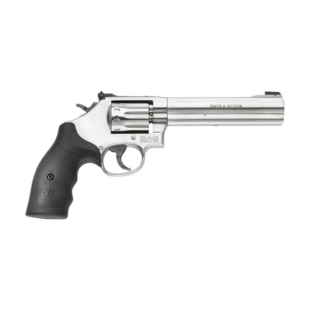 smith & wesson 160578 model 617 *ca compliant 22 lr stainless steel 6″ barrel & 10 shot cylinder, satin stainless steel k frame, black polymer grip,internal lock Smith & Wesson 160578 Model 617 *CA Compliant 22 LR Stainless Steel 6" Barrel & 10 Shot Sports South item 26304