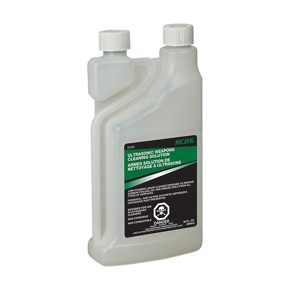 rcbs 87059 ultrasonic weapons cleaning solution cleans lubricates protects 32 oz. bottle RCBS 87059 Ultrasonic Weapons Cleaning Solution Cleans Lubricates Protects 32 oz. Bottle Sports South item 2644
