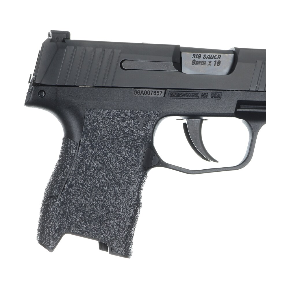talon grips 001r adhesive grip textured black rubber for sig compact p320, p250, m17, m18 with medium grip module Talon Grips 001R Adhesive Grip Textured Black Rubber for Sig Compact P320, P250, M17, M18 Sports South item 27190