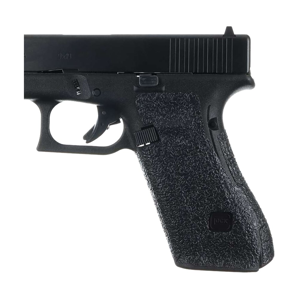 talon grips 103r adhesive grip compatible w/glock gen3 17/22/24/31/34/35/37, black textured rubber Talon Grips 103R Adhesive Grip Compatible Sports South item 27199