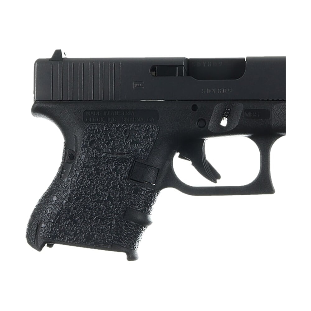 talon grips 105r adhesive grip compatible w/glock 26/27/28/33/39 gen3, black textured rubber Talon Grips 105R Adhesive Grip Compatible Sports South item 27227