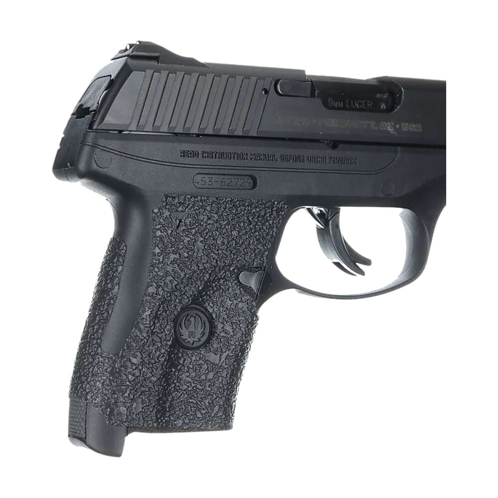 talon grips 508r adhesive grip textured black rubber for ruger lc9s, ec9s Talon Grips 508R Adhesive Grip Textured Black Rubber for Ruger LC9s, EC9s Sports South item 27304