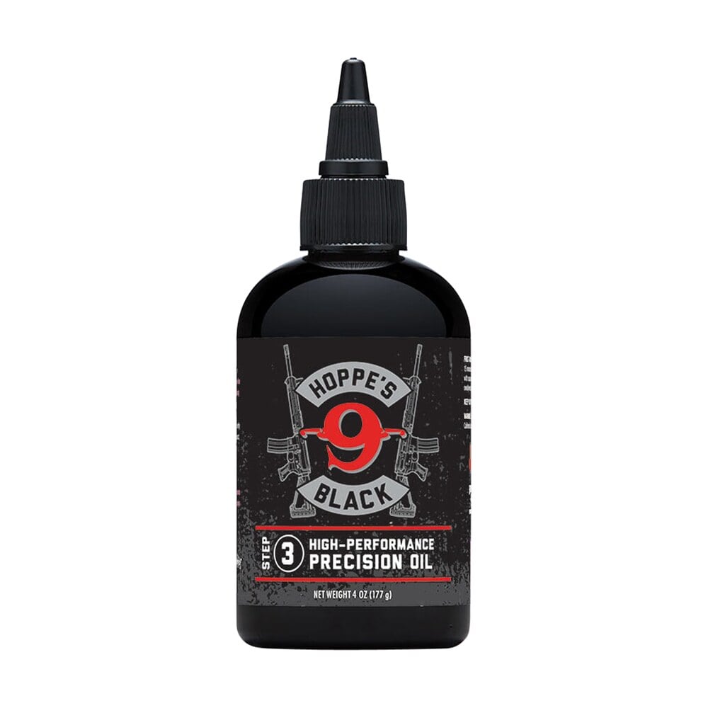 hoppe’s hbl4 black precision oil lubricates prevents rust & corrosion 4 oz. squeeze bottle Hoppe's HBL4 Black Precision Oil Lubricates Prevents Rust & Corrosion 4 oz. Squeeze Bottle Sports South item 27665