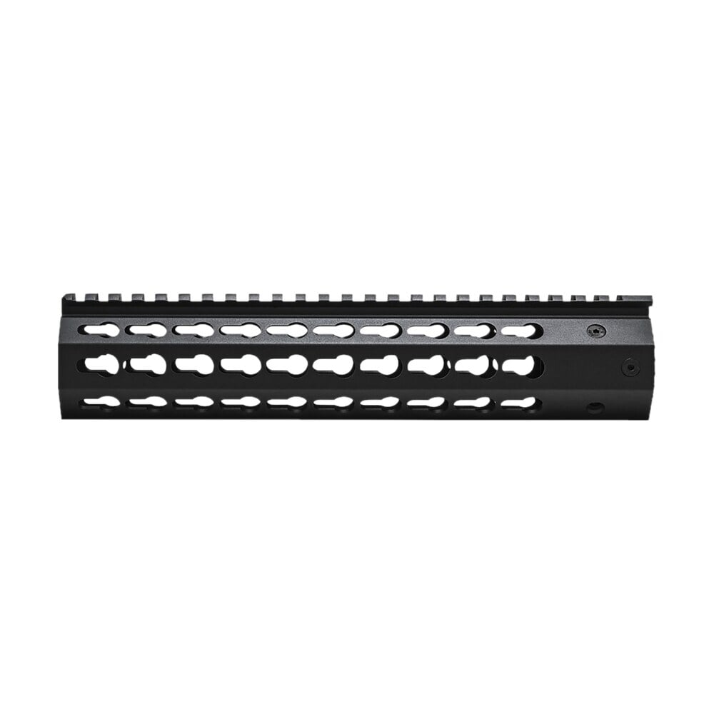 ncstar vmarffkmc keymod handguard free floating aluminum black anodized 10″ for ar 15, m4 NcStar VMARFFKMC Keymod Handguard Free-Floating Aluminum Black Anodized 10" for AR-15, M4 Sports South item 28165