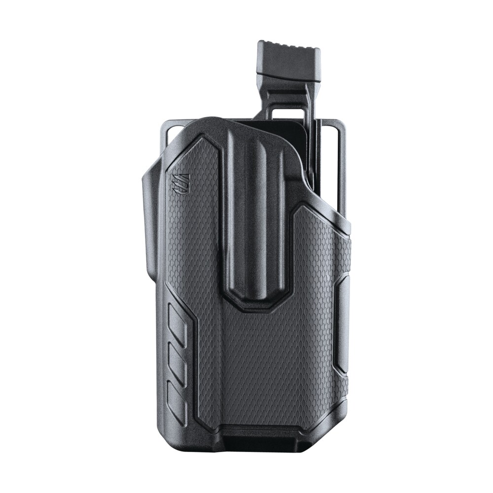 blackhawk 419001bbr omnivore owb black polymer belt slide fits most semi autos w/surefire x300/x300u a lights right hand Blackhawk 419001BBR Omnivore OWB Black Polymer Belt Slide Sports South item 28607