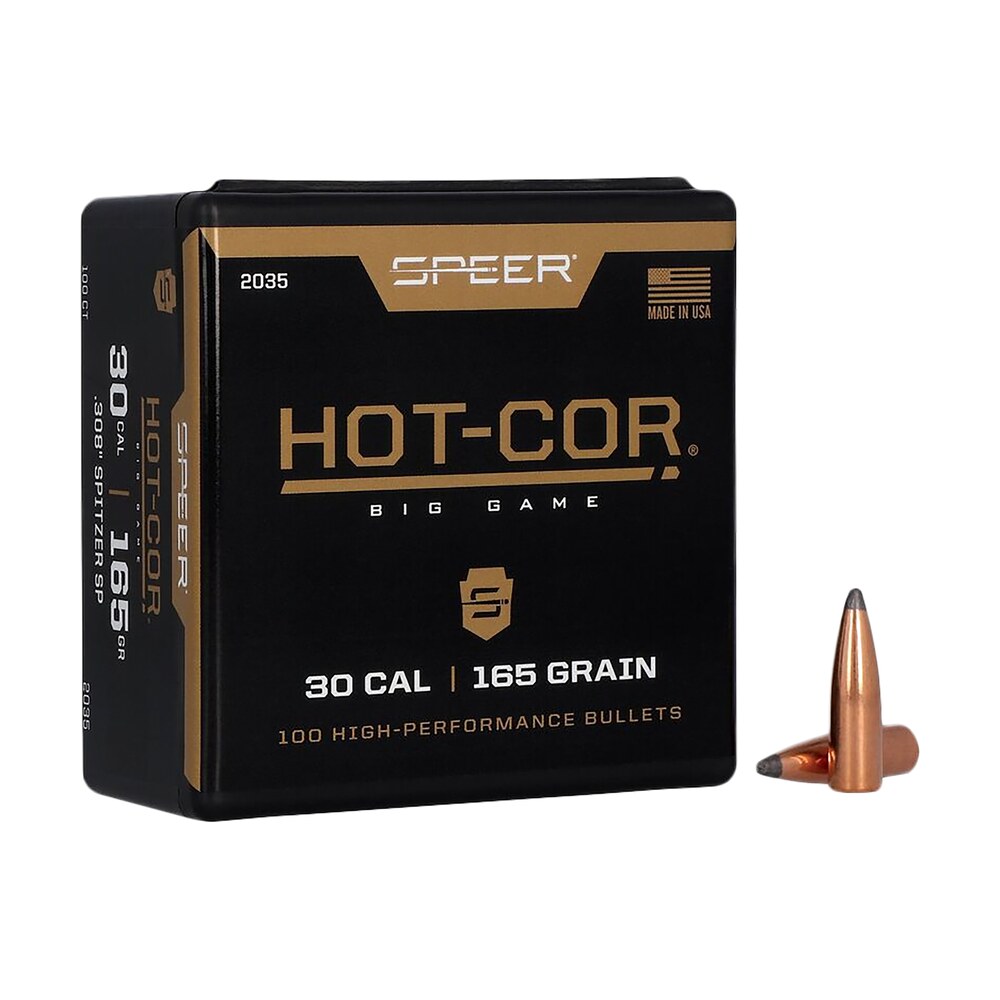 speer 2035 rifle hunting hot cor .308 165 gr spitzer soft point Speer 2035 Rifle Hunting Hot-Cor .308 165 gr Spitzer Soft Point Sports South item 29070