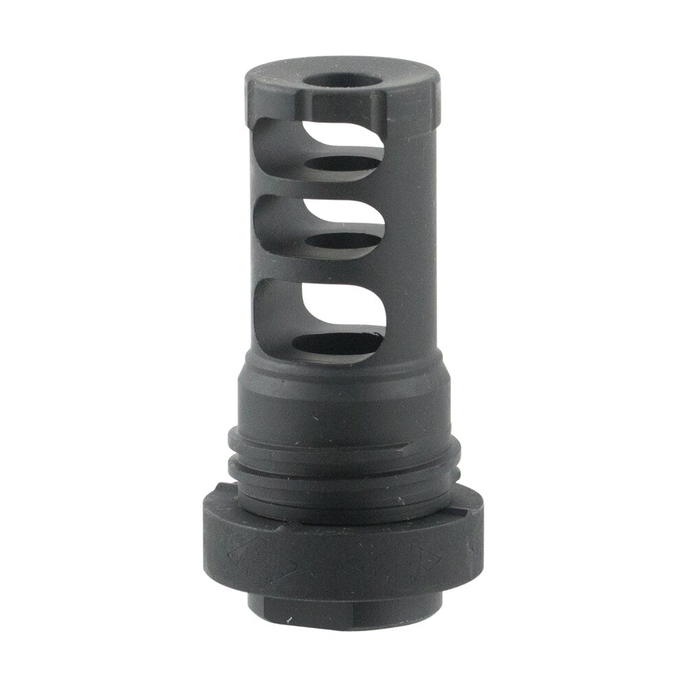 yankee hill 5m2qd qd muzzle brake black steel with 1/2″ 28 tpi threads & 2.50″ oal for 5.56x45mm nato ar platform Yankee Hill 5M2QD QD Muzzle Brake Black Steel Sports South item 2921