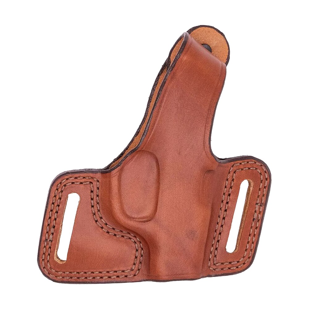 bianchi 12843 black widow owb size 10 tan leather belt slide fits browning hi power fits colt commander fits springfield 1911 a1 right hand Bianchi 12843 Black Widow OWB Size 10 Tan Leather Belt Slide Sports South item 29337