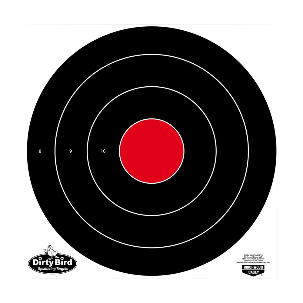 birchwood casey 35185 dirty bird 17.25″ bullseye tagboard hanging black/white 5 pack Birchwood Casey 35185 Dirty Bird 17.25" Bullseye Tagboard Hanging Black/White 5 Pack Sports South item 29447