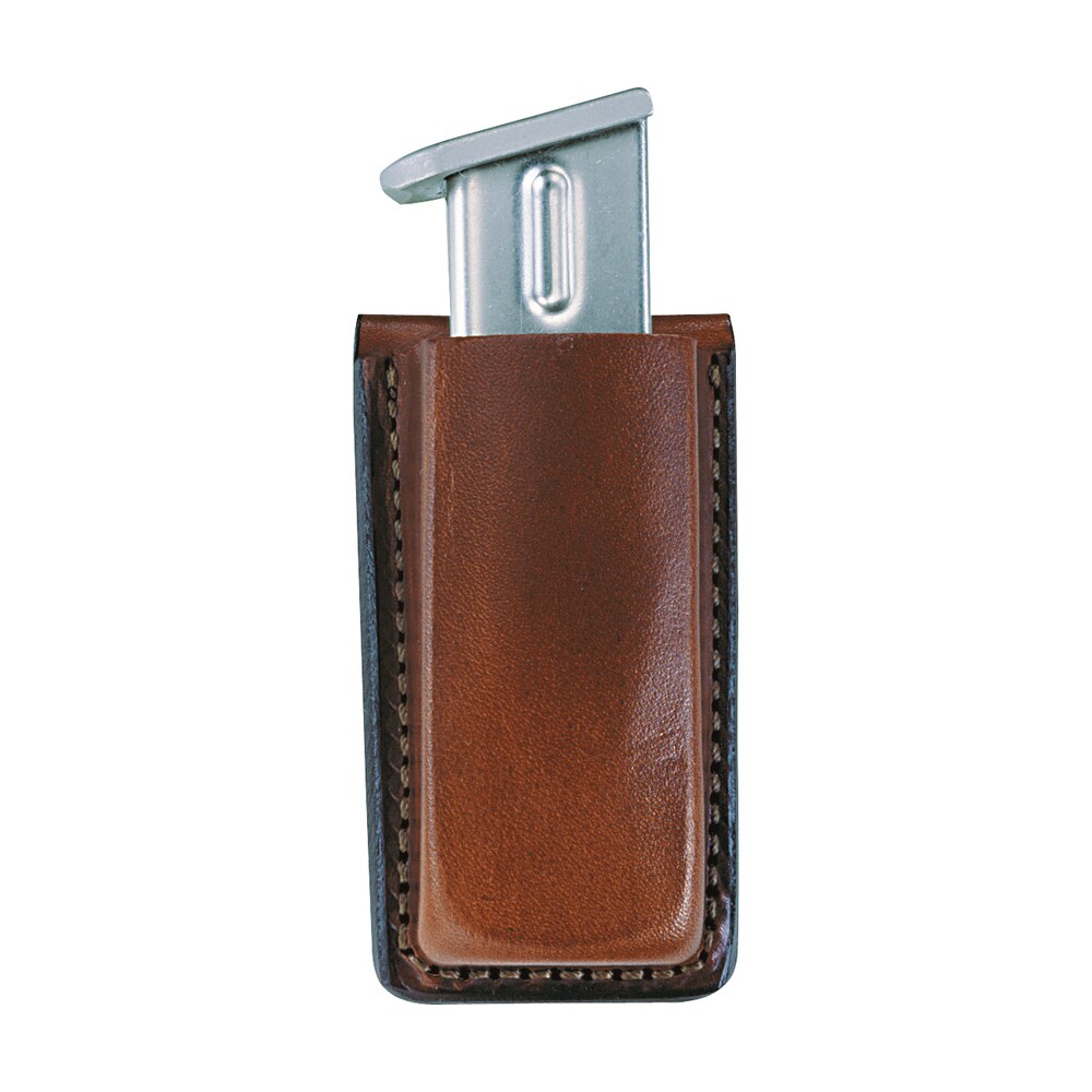 bianchi 10734 open top mag pouch single tan leather belt clip compatible w/ 9mm/10mm/40/45 belts 1.75″ wide Bianchi 10734 Open Top Mag Pouch Single Tan Leather Belt Clip Compatible Sports South item 29497
