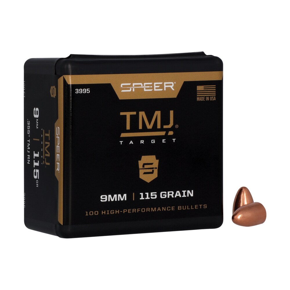 speer 3995 tmj 9mm 115gr total metal jacket 100 per box/5 case Speer 3995 TMJ 9mm 115gr Total Metal Jacket 100 Per Box/5 Case Sports South item 29652