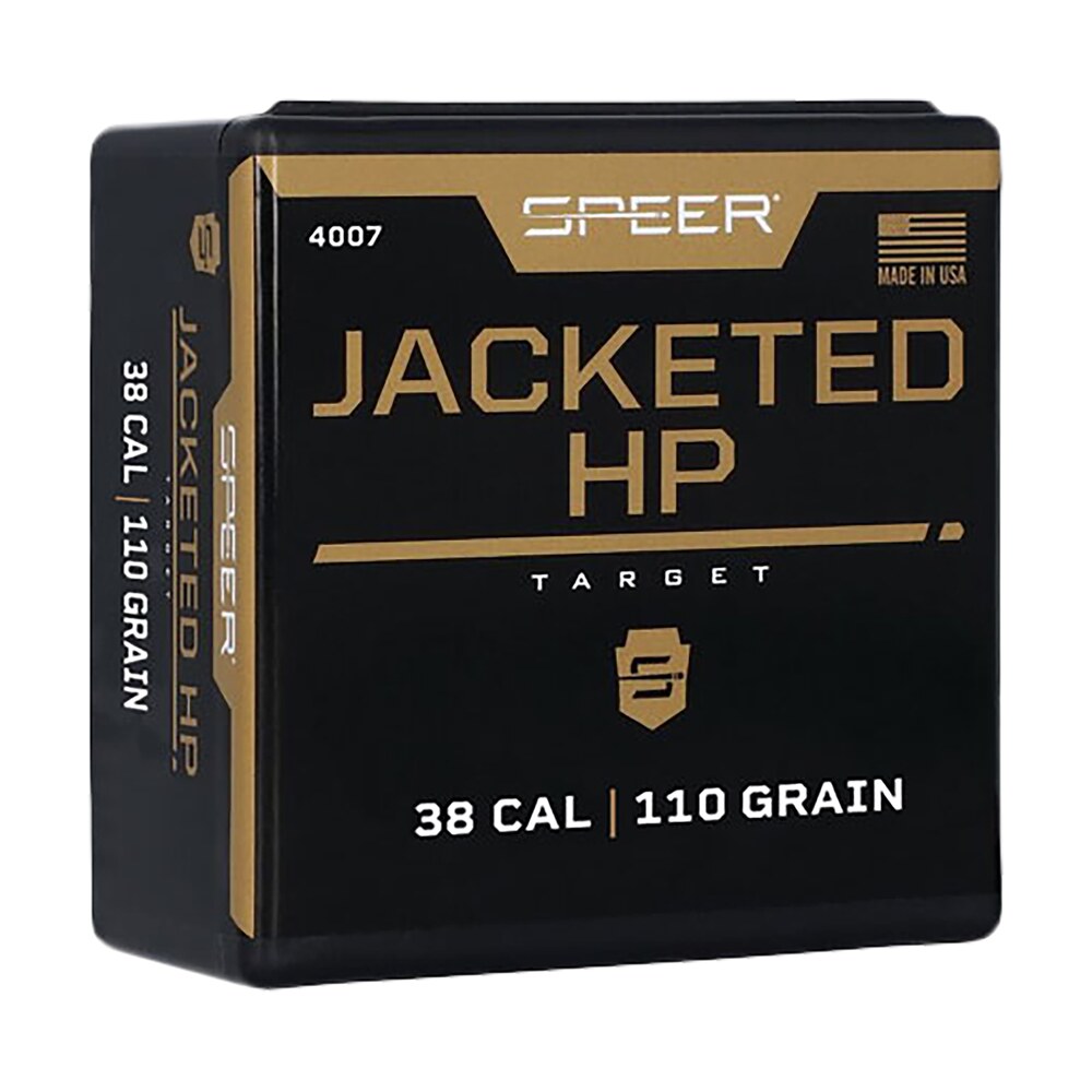 speer 4007 handgun 38cal 110gr jacketed hollow point 100 per box/5 case Speer 4007 Handgun 38Cal 110gr Jacketed Hollow Point 100 Per Box/5 Case Sports South item 29660