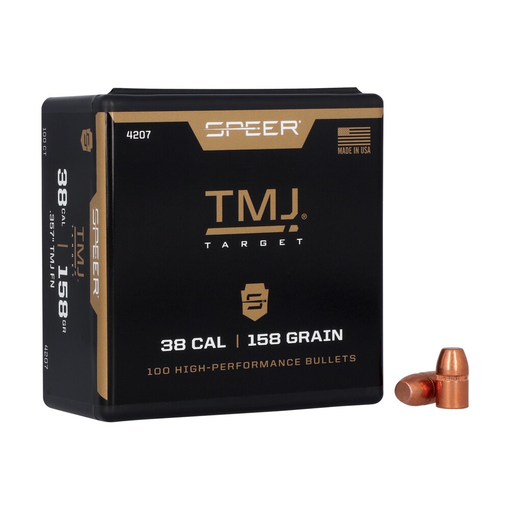 speer 4207 tmj 38cal 158gr total metal jacket 100 per box/5 case Speer 4207 TMJ 38Cal 158gr Total Metal Jacket 100 Per Box/5 Case Sports South item 29666