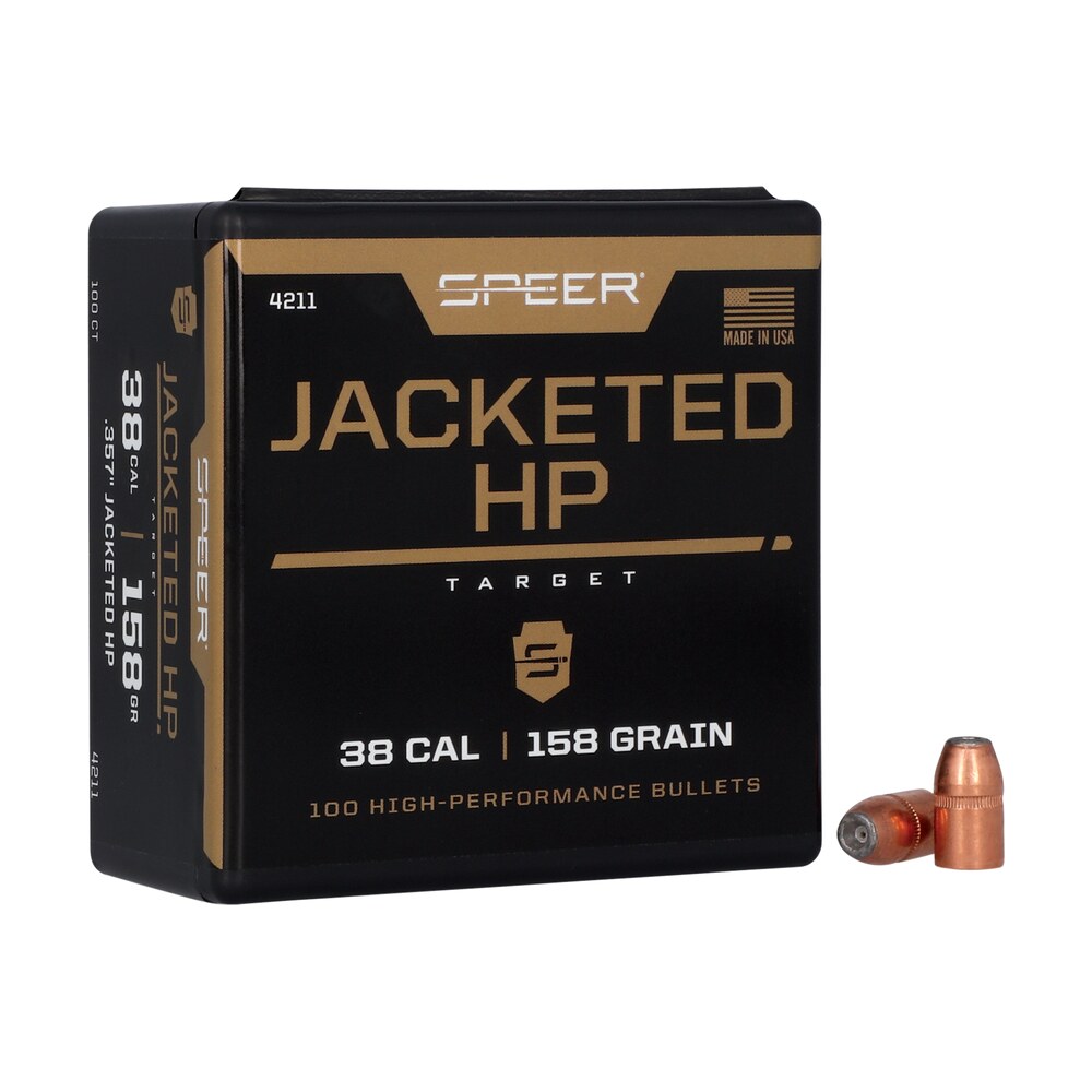 speer 4211 handgun 38cal 158gr jacketed hollow point 100 per box/5 case Speer 4211 Handgun 38Cal 158gr Jacketed Hollow Point 100 Per Box/5 Case Sports South item 29667