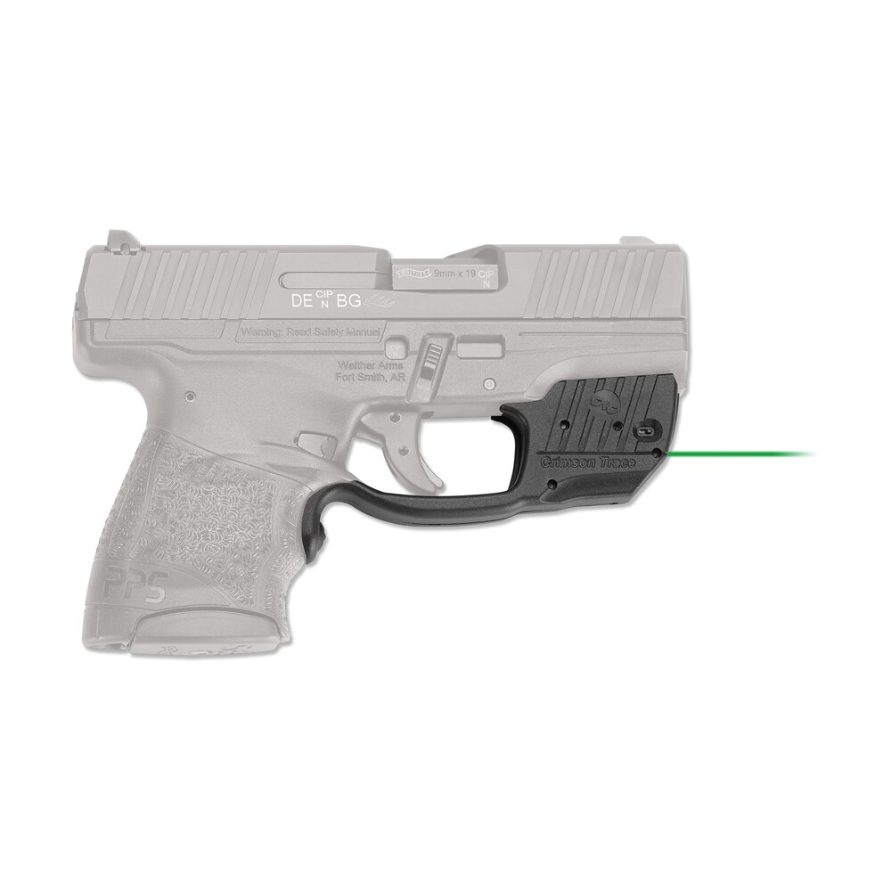 crimson trace 0158101 laserguard fits walther pps m2, green laser black polymer Crimson Trace 0158101 Laserguard Sports South item 29927