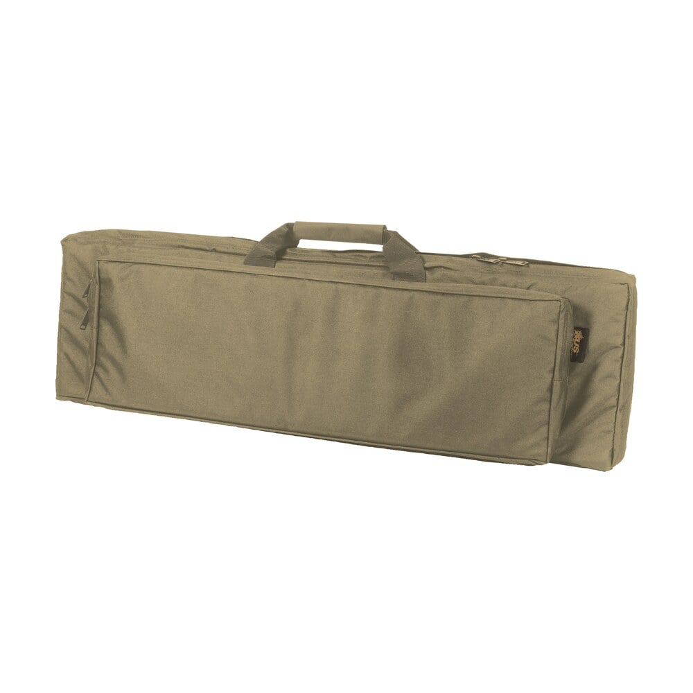 us peacekeeper p40036 rat case water resistant tan 600d polyester w/ padding adjustable straps air vents & front pocket w/ triple mag pouch US PeaceKeeper P40036 RAT Case Water Resistant Tan 600D Polyester Sports South item 30364