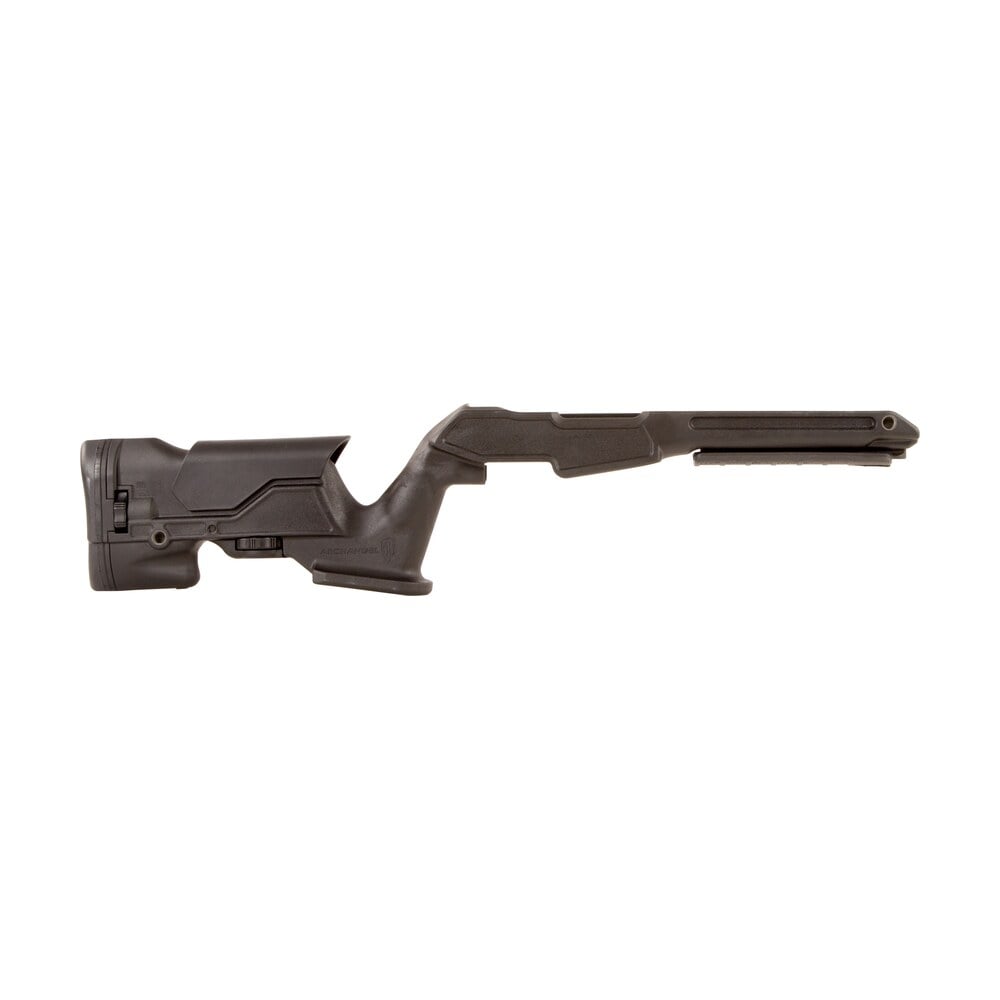 archangel aap1022 precision stock black synthetic fixed with adjustable cheek riser for ruger 10/22 Archangel AAP1022 Precision Stock Black Synthetic Fixed Sports South item 3071