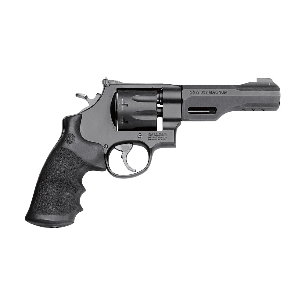 smith & wesson 170269 model 327 performance center trr8 357 mag or 38 s&w spl +p black stainless steel 5″ barrel & 8rd cylinder, black scandium alloy n frame , black synthetic grip , optics ready Smith & Wesson 170269 Model 327 Performance Center TRR8 357 Mag or 38 S&W Spl +P Black Sports South item 30991
