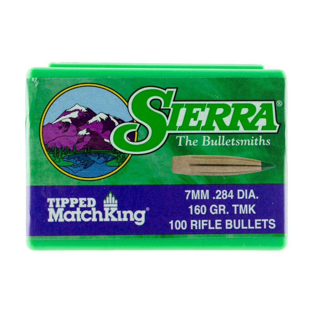 sierra 7660 tipped matchking 7mm 160gr tipped matchking 100/box Sierra 7660 Tipped MatchKing 7mm 160gr Tipped MatchKing 100/Box Sports South item 31407