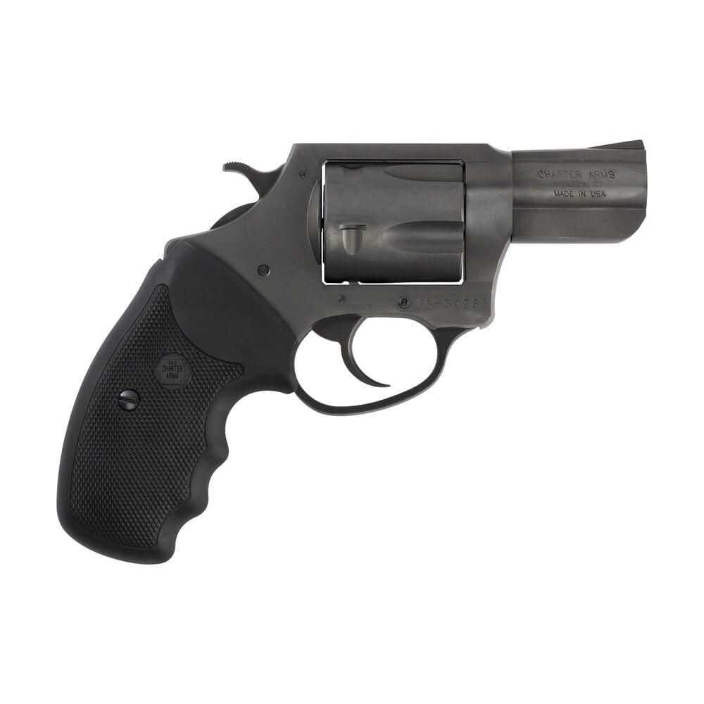 charter arms 64020 pitbull large 40 s&w, 5 shot 2.30″ black nitride steel barrel, cylinder & frame w/black finger grooved rubber grip Charter Arms 64020 Pitbull Large 40 S&W, 5 Shot 2.30" Black Nitride Steel Sports South item 3221